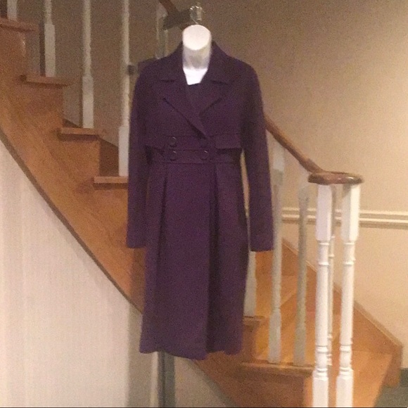 Jackets & Blazers - ⬇️price drop NWOT Purple full length winter coat